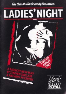 Ladies Night Adults Only Game Of Thrones York Theatre Programme