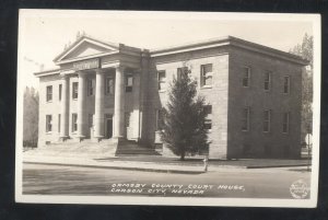 RPPC CARSON CITY NEVADA COUNTY COURT HOUSE VINTAGE REAL PHOTO POSTCARD