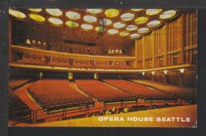 Interior Opera House,Seattle,WA Postcard 