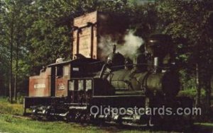 Graham County Train Locomotive  Steam Engine Unused yellowing on back from age