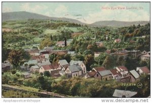 Vermont Ludlow Birds Eye View 1910