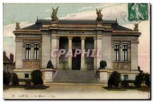 Old Postcard The Museum Laval