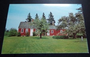 UNUSED POSTCARD - THE SALOME SELLERS HOUSE, SUNSET, MAINE