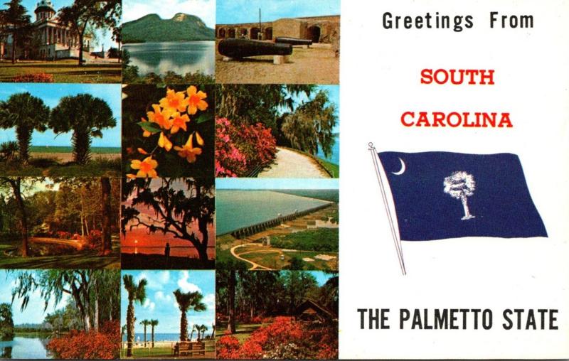 Greetings From South Carolina The Palmetto State