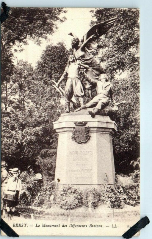 Postcard - The Monument of the Breton Defenders - Brest, Belarus 