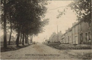 CPA PANFOU Route de Montereau (19529)