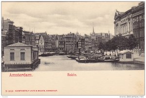 AMSTERDAM , Netherlands , 1890s ; Rokin