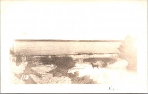 Real Photo Postcard Covered Bridge in Kentucky