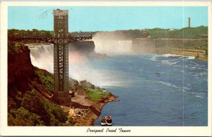 New York Niagara Falls Skylon Prospect Point Tower 1975