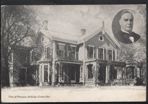 America Postcard - Home of President McKinley, Canton, Ohio  7141