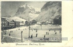 Skating Rink Grindelwald Swizerland Unused 