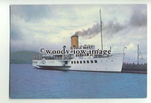 FE0891 - Scottish Paddle Steamer - Maid of the Loch , built 1953 - postcard