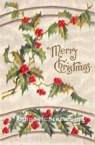 Christmas Holiday Postcard Postal Used Unknown