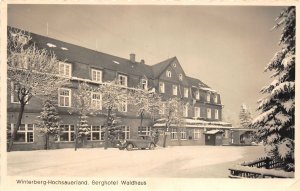 Lot182 winterberg hochsauerland berghotel hotel waldhaus real photo germany car