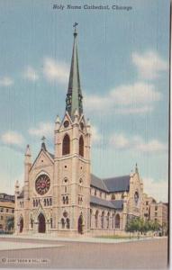 Illinois Chicago Holy Name Cathedral Curteich