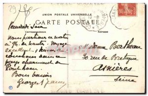 Old Postcard Pont Aven Tree Study