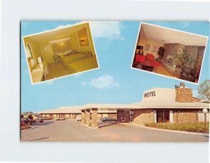 Postcard Ambassador Motel Manchester Tennessee USA