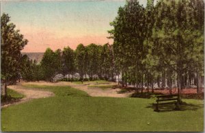 9th Hole at Mid Pines Club, Knollwood, Southern Pines ND c1947 Postcard T77