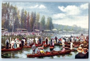 England Postcard Henley-on-Thames Henley Regatta c1910 Oilette Tuck Art