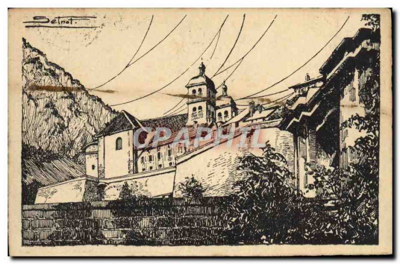 Old Postcard Briancon Les Remparts