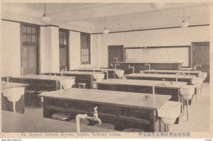 St. Agnes School, KYOTO, Japan, 1910s; Science Room