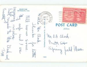 Pre-1980 BINNEY PARK Old Greenwich - Near Stamford Connecticut CT c8654