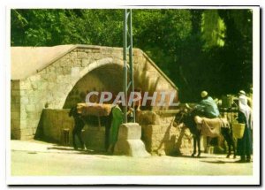 Old Postcard Nazareth Fountain of the Virgin Mary