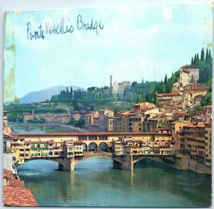 Postcard - The Ponte Vecchio bridge - Florence, Italy