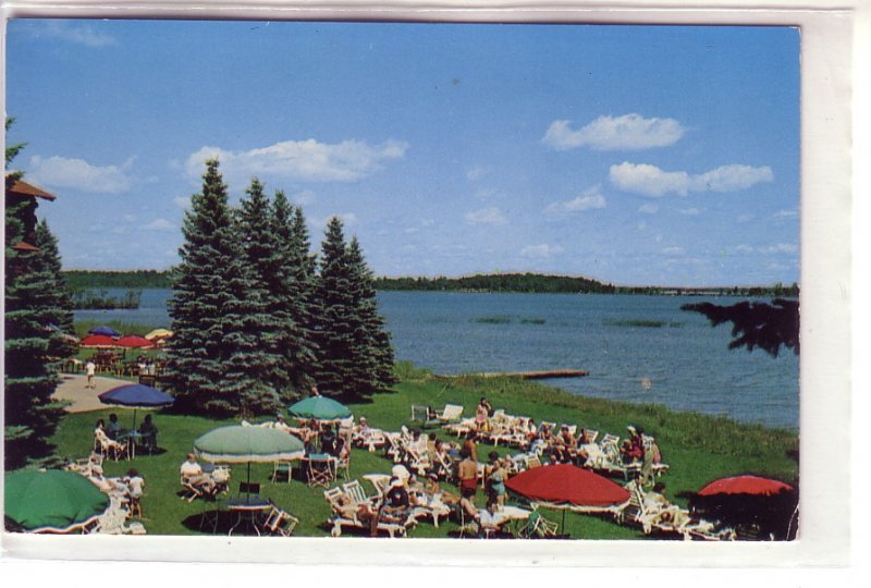 Lounging Lawn at Breezy Point Resort, Brainerd, Minnesota !