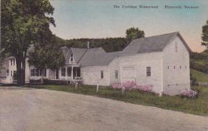 The Coolidge Homeswstead Plymouth Vermont Albertype Handcolored