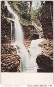New York Watkins Glen Rainbow Falls 1907