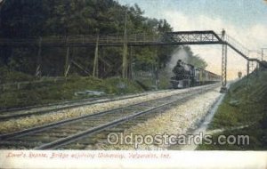 Lovers Repose, Valparaiso, IN, Indiana, USA Train Railroad Station Depot 1910...