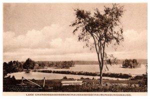 Massachusetts  Webster lake from Yolande House