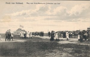 Netherlands Hoek van Holland Weg naar Hotel Rotterdam aan Zee 06.82