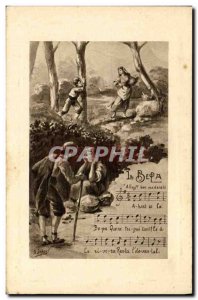 Old Postcard The Bela