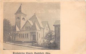 E16/ Smithfield Ohio Postcard c1910 Steubenville Presbyterian Church Building 3