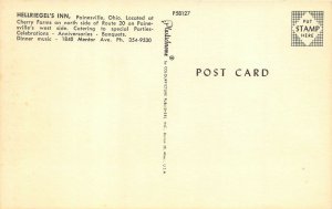 Painesville Ohio 1950s Postcard Hellriegel's Inn Motel