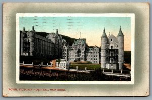 Postcard Montreal Quebec c1912 Royal Victoria Hospital