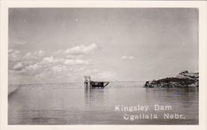 Nebraska Ogallala Kingsley Dam Real Photo