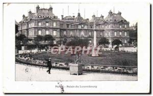 Old Postcard Paris Luxembourg Palace