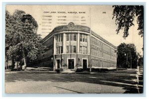 1948 Cony High School, Augusta, Maine ME Vintage Posted Postcard