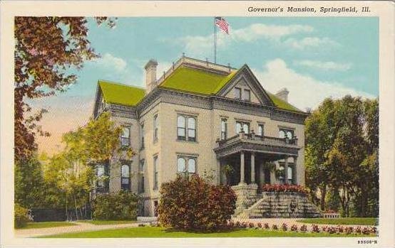 Illinois Springfield Governors Mansion