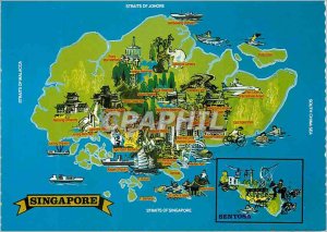 Postcard Modern Singapore