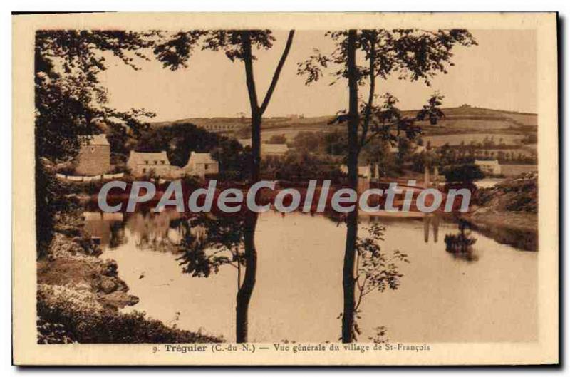 Postcard Old TREGUIER village Saint-Franois