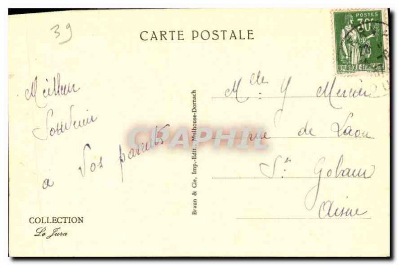 Old Postcard Col des Roches