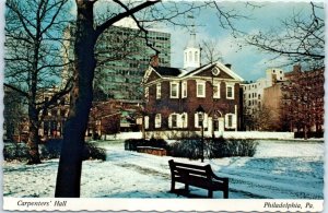 Postcard - Carpenters' Hall - Philadelphia, Pennsylvania