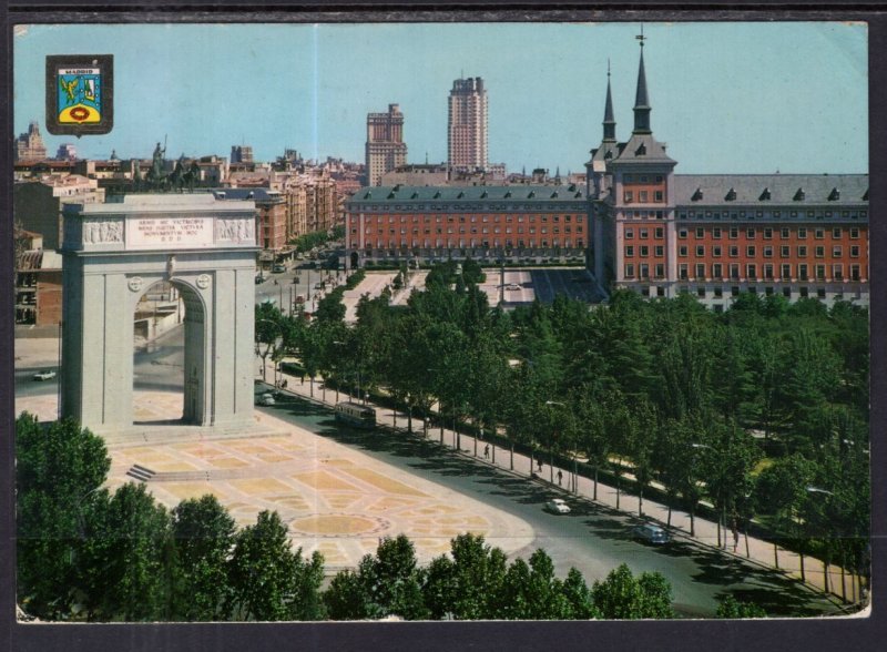 Victory Arch and Air Ministry,Madrid,Spain BIN