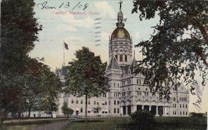 Connecticut Hartford Capitol 1909