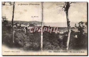 Old Postcard Perros Guirec A corner of the Bay