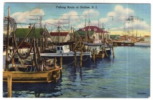 Fishing Boats at Galilee, R.I.